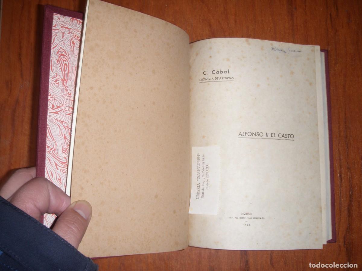 Libros de segunda mano: ALFONSO II EL CASTO 1943 C CABAL - Foto 5