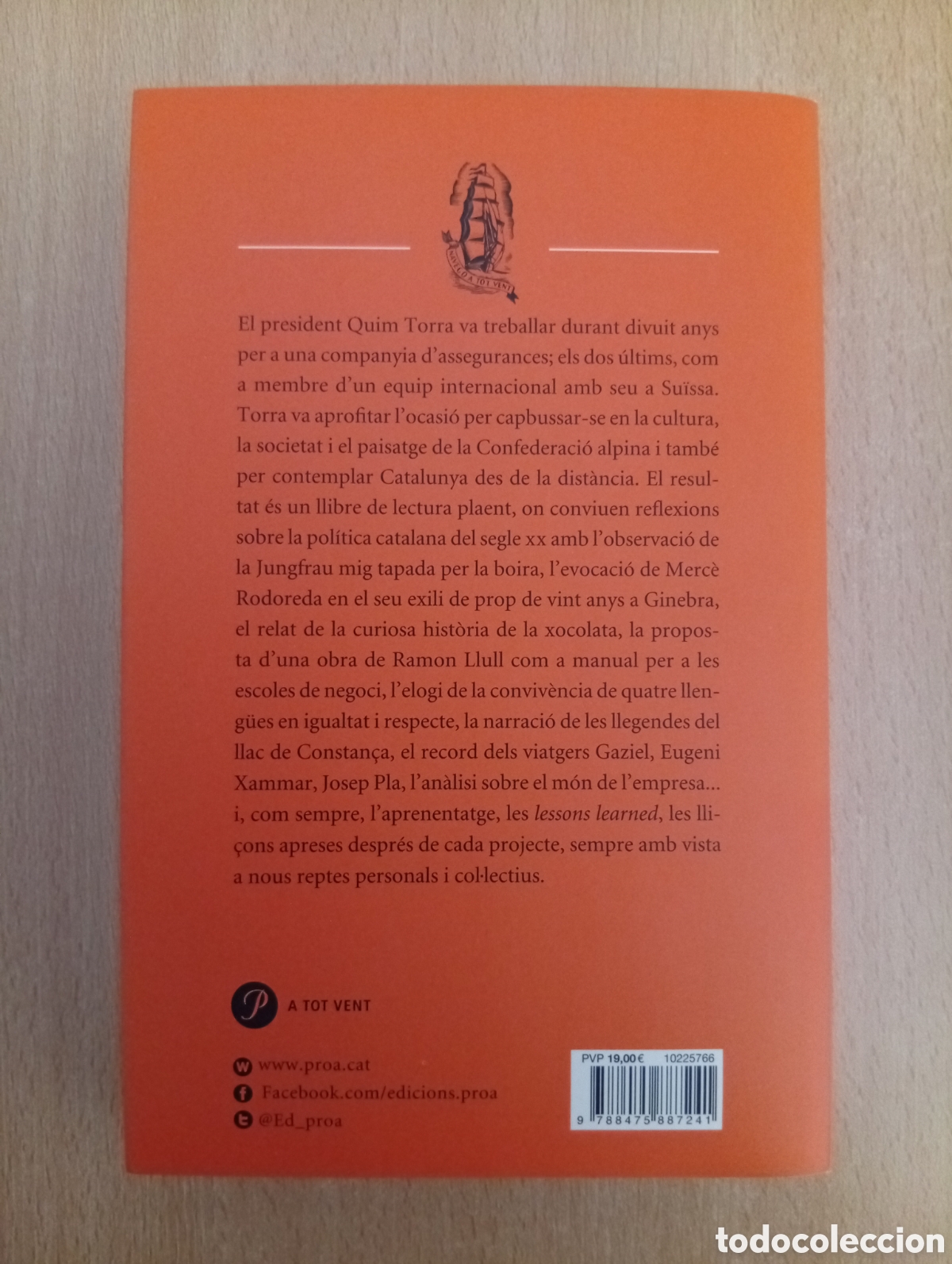 Libros de segunda mano: EL QUADERN SU&Iacute;S. Quim Torra - Foto 2