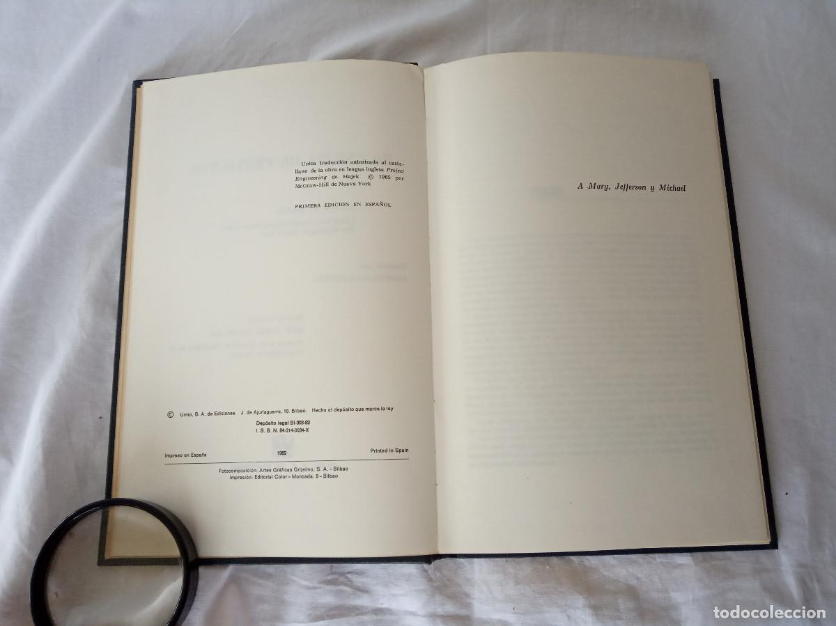 Libros de segunda mano: Ingenier&iacute;a de Proyectos - 1982 - Victor G. Hajek - Foto 4