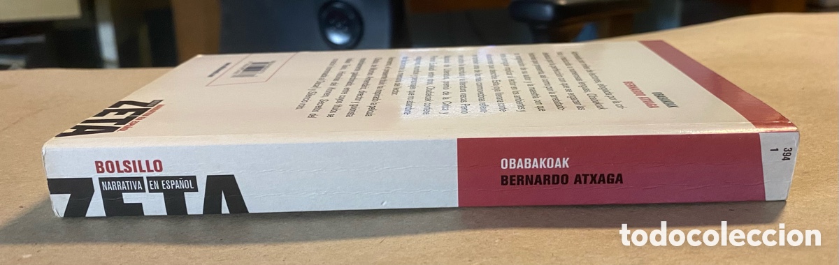 Libros de segunda mano: OBABAKOAK. BERNARDO ATXAGA. EDICIONES B 2005. CASTELLANO. - Foto 5