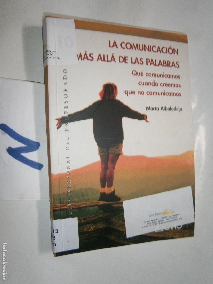 Libros de segunda mano: LA COMUNICACION MAS ALLA DE LAS PALABRAS - Foto 1