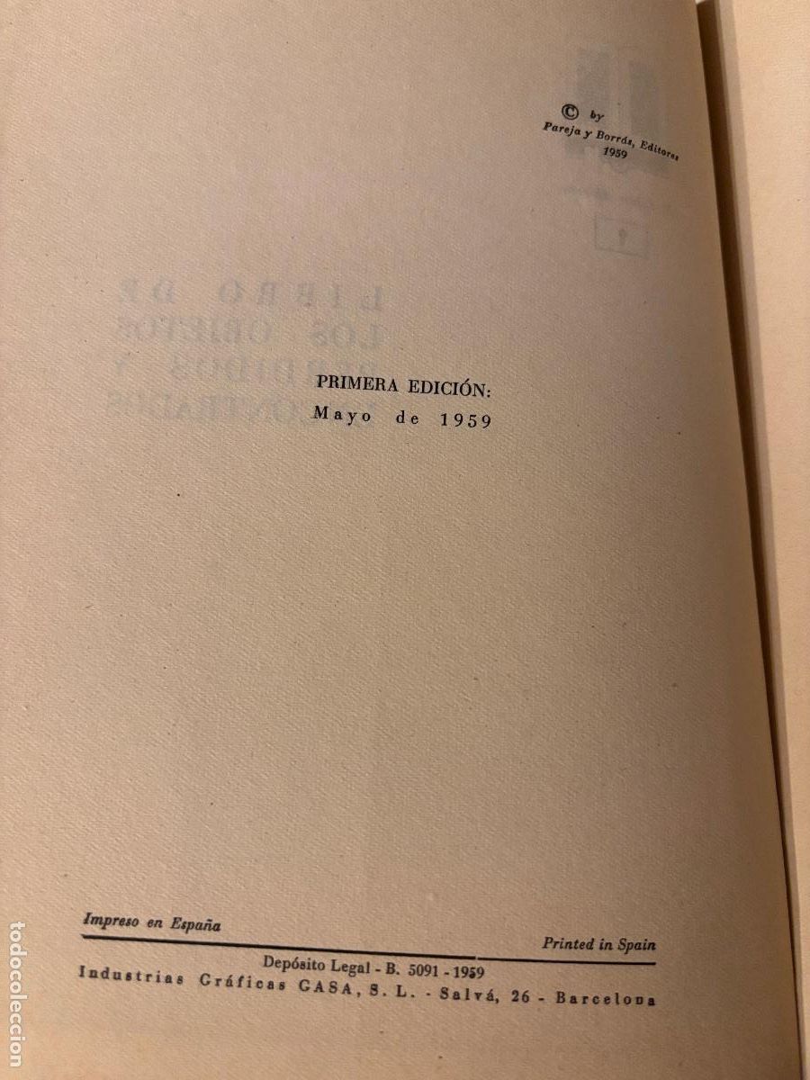 Libros de segunda mano: Libro de los objetos perdidos y encontrados. C&eacute;sar Gonz&aacute;lez-Ruano. 1&ordf; edici&oacute;n 1959 - Foto 4