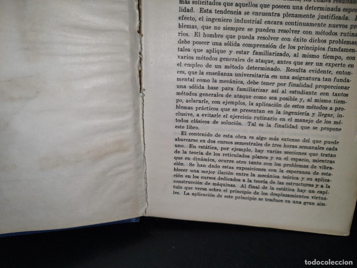 Libros de segunda mano: 183- MEC&Aacute;NICA T&Eacute;CNICA - S. TIMOSHENKO - 1963 - Foto 8