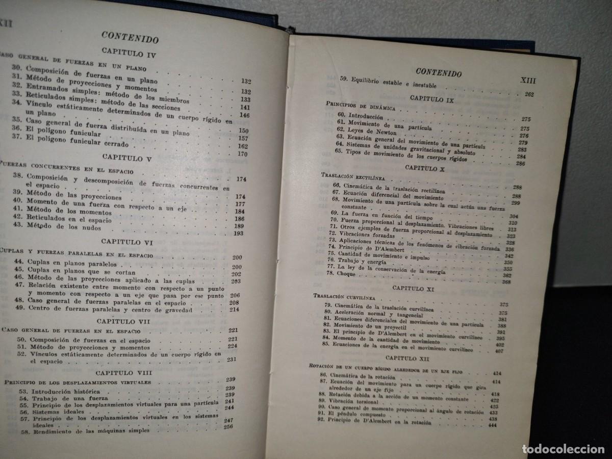 Libros de segunda mano: 183- MEC&Aacute;NICA T&Eacute;CNICA - S. TIMOSHENKO - 1963 - Foto 10
