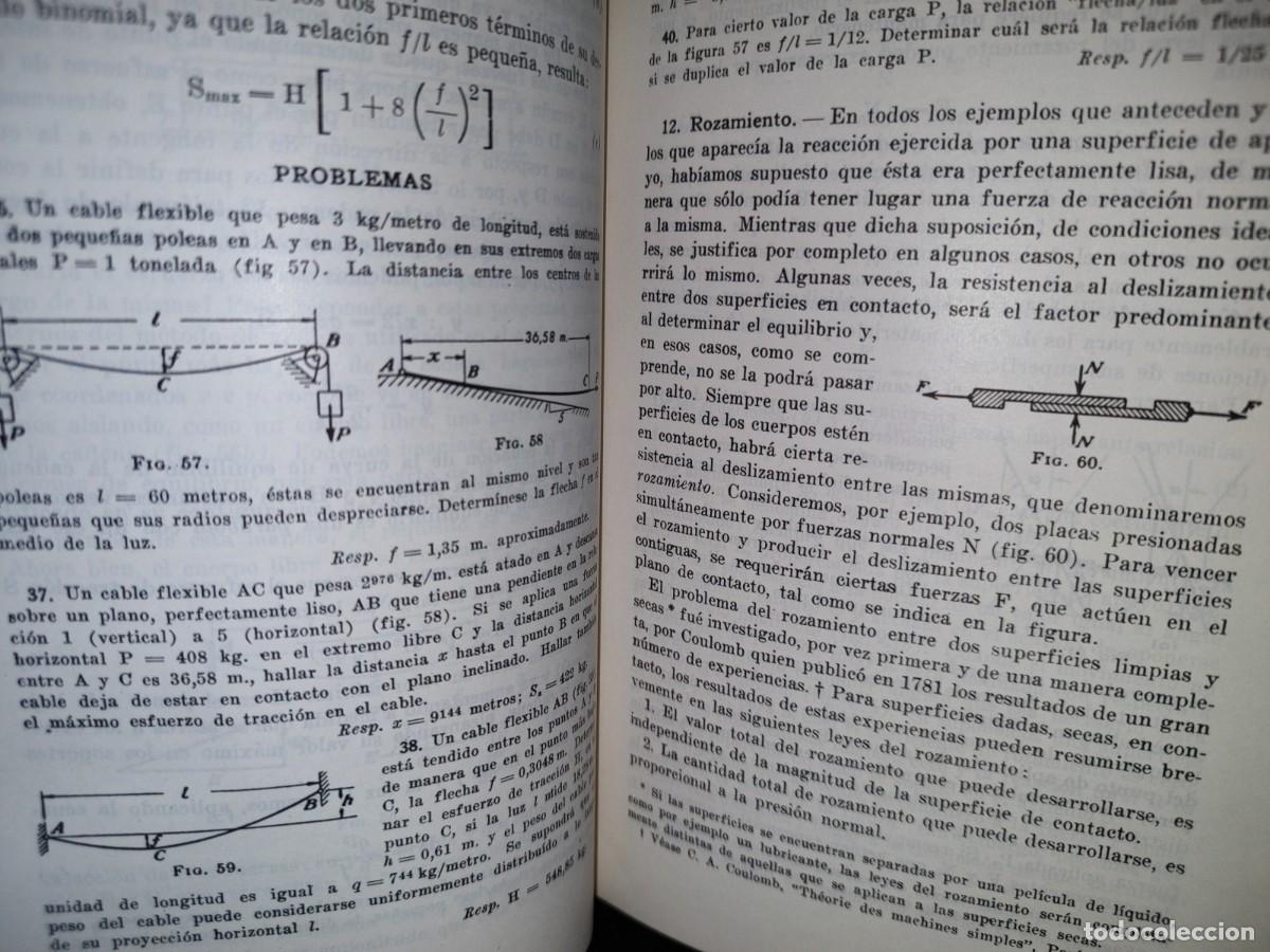 Libros de segunda mano: 183- MEC&Aacute;NICA T&Eacute;CNICA - S. TIMOSHENKO - 1963 - Foto 14