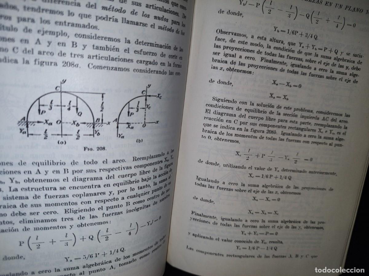 Libros de segunda mano: 183- MEC&Aacute;NICA T&Eacute;CNICA - S. TIMOSHENKO - 1963 - Foto 20