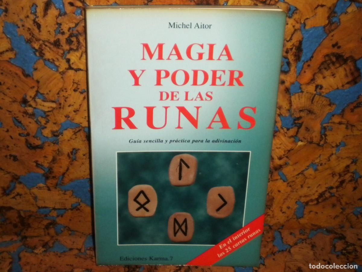 Libros de segunda mano: Libro. MAGIA Y PODER DE LAS RUNAS. Autor. MICHEL AITOR. Mancias. Adivinaci&oacute;n. - Foto 2