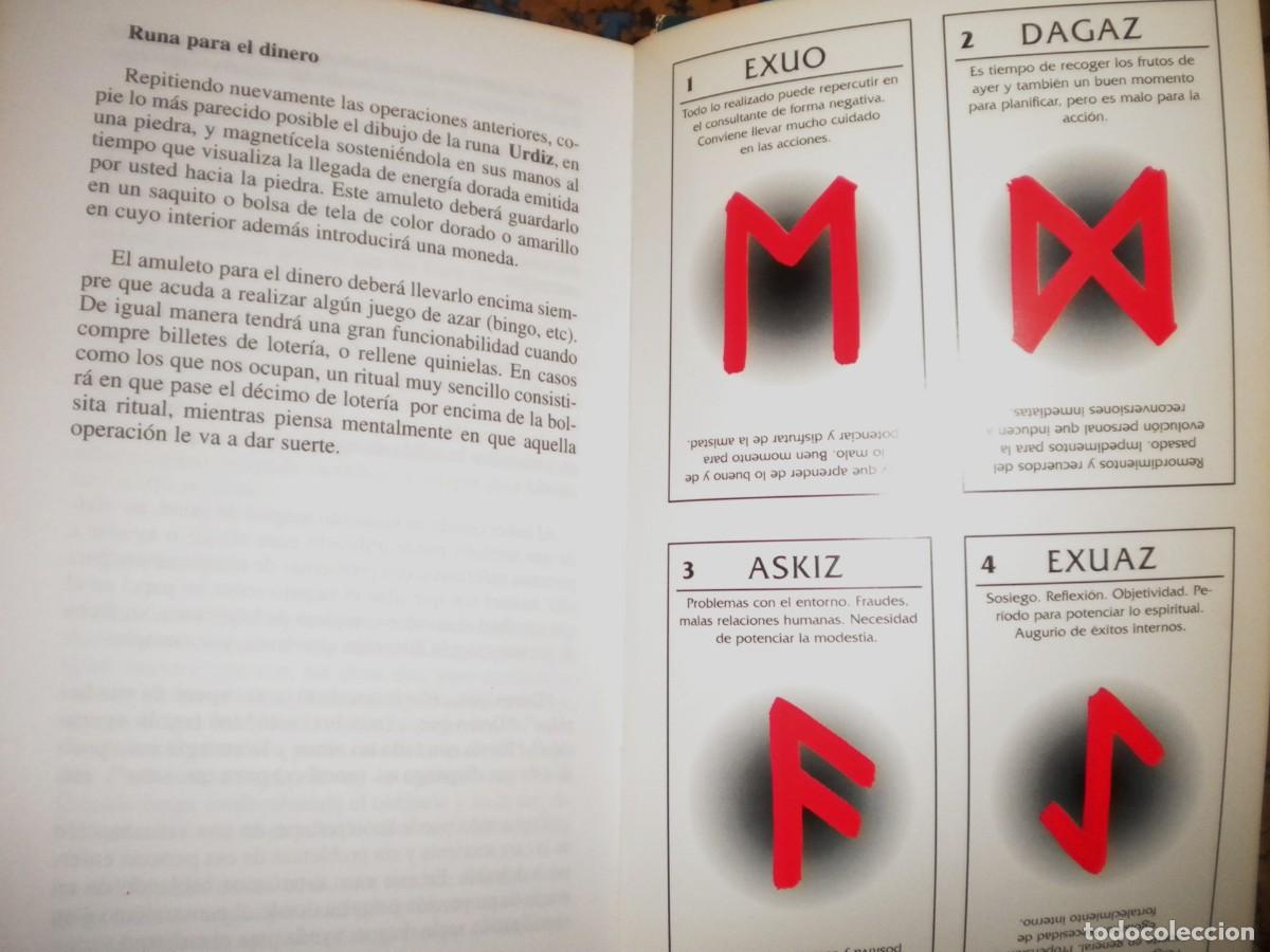 Libros de segunda mano: Libro. MAGIA Y PODER DE LAS RUNAS. Autor. MICHEL AITOR. Mancias. Adivinaci&oacute;n. - Foto 4