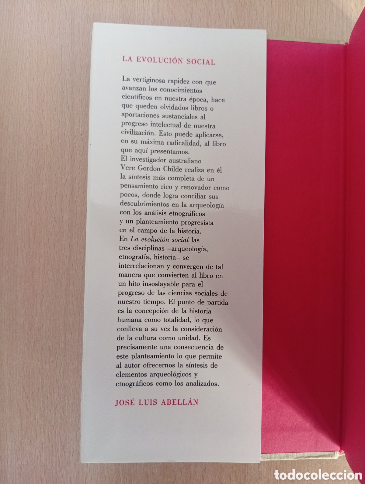 Libros de segunda mano: LA EVOLUCI&Oacute;N SOCIAL. V. GORDON CHILDE. C&iacute;rculo de Lectores - Foto 7