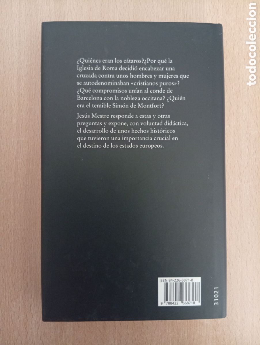 Libros de segunda mano: LOS C&Aacute;TAROS. Jes&uacute;s Mestre Godes. C&iacute;rculo de Lectores - Foto 2