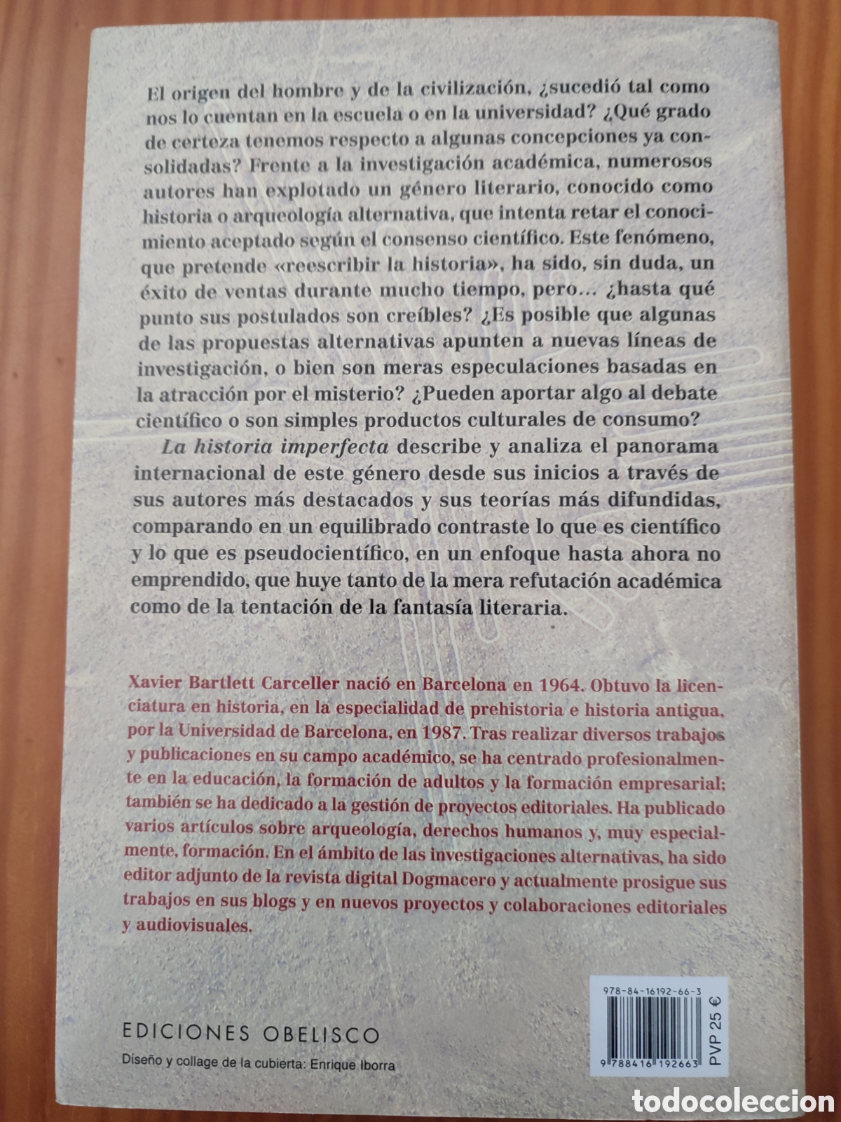 Libros de segunda mano: La historia Imperfecta. Xavier Bartlett. - Foto 2