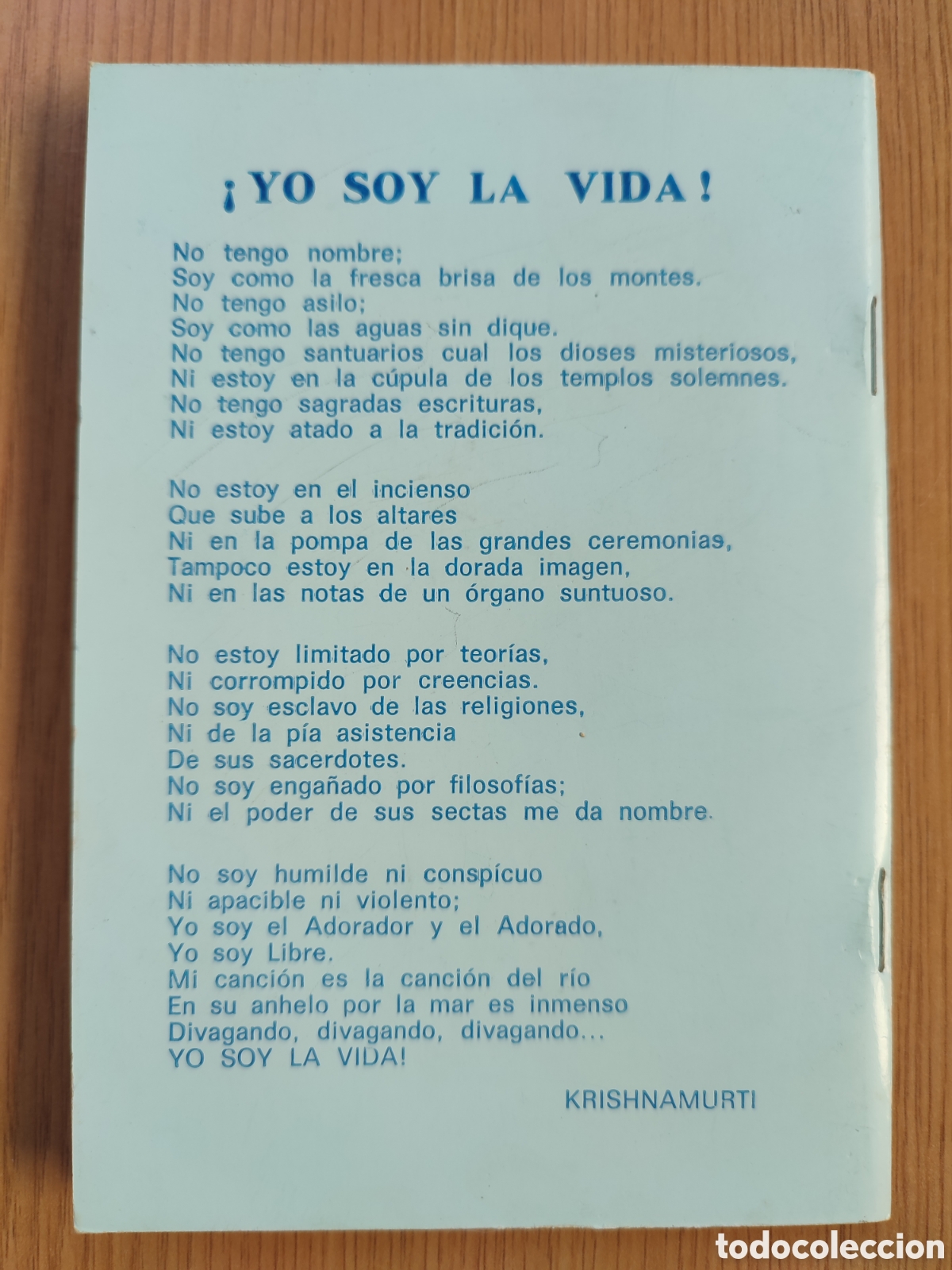 Libros de segunda mano: La vida liberada. Jeddu Krishnamurti - Foto 2
