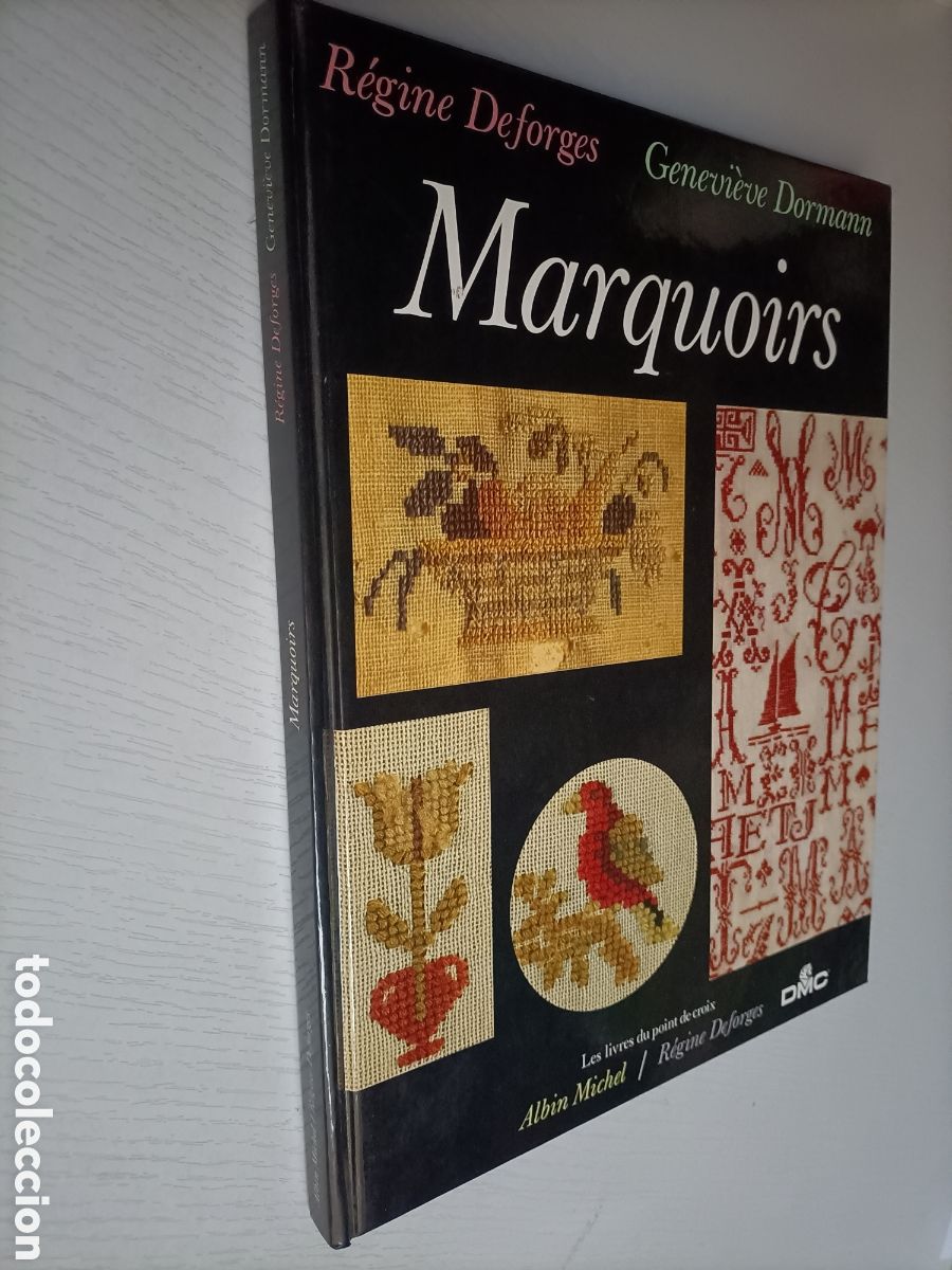 Gebrauchte B&uuml;cher: Marquoirs. Point de Croix. Texto en franc&eacute;s. Marcadores muestrarios punto de cruz artesan&iacute;a manualid
