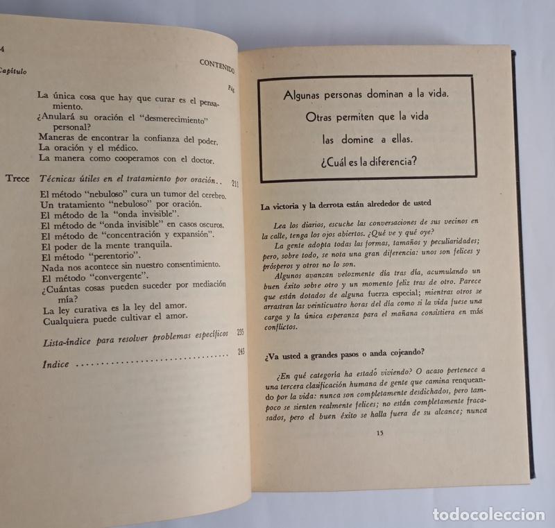 Libros de segunda mano: PODER OCULTO PARA PROBLEMAS HUMANOS - FREDERICK BAILES - EDITORIAL DIANA. MEXICO. 1975 - Foto 7