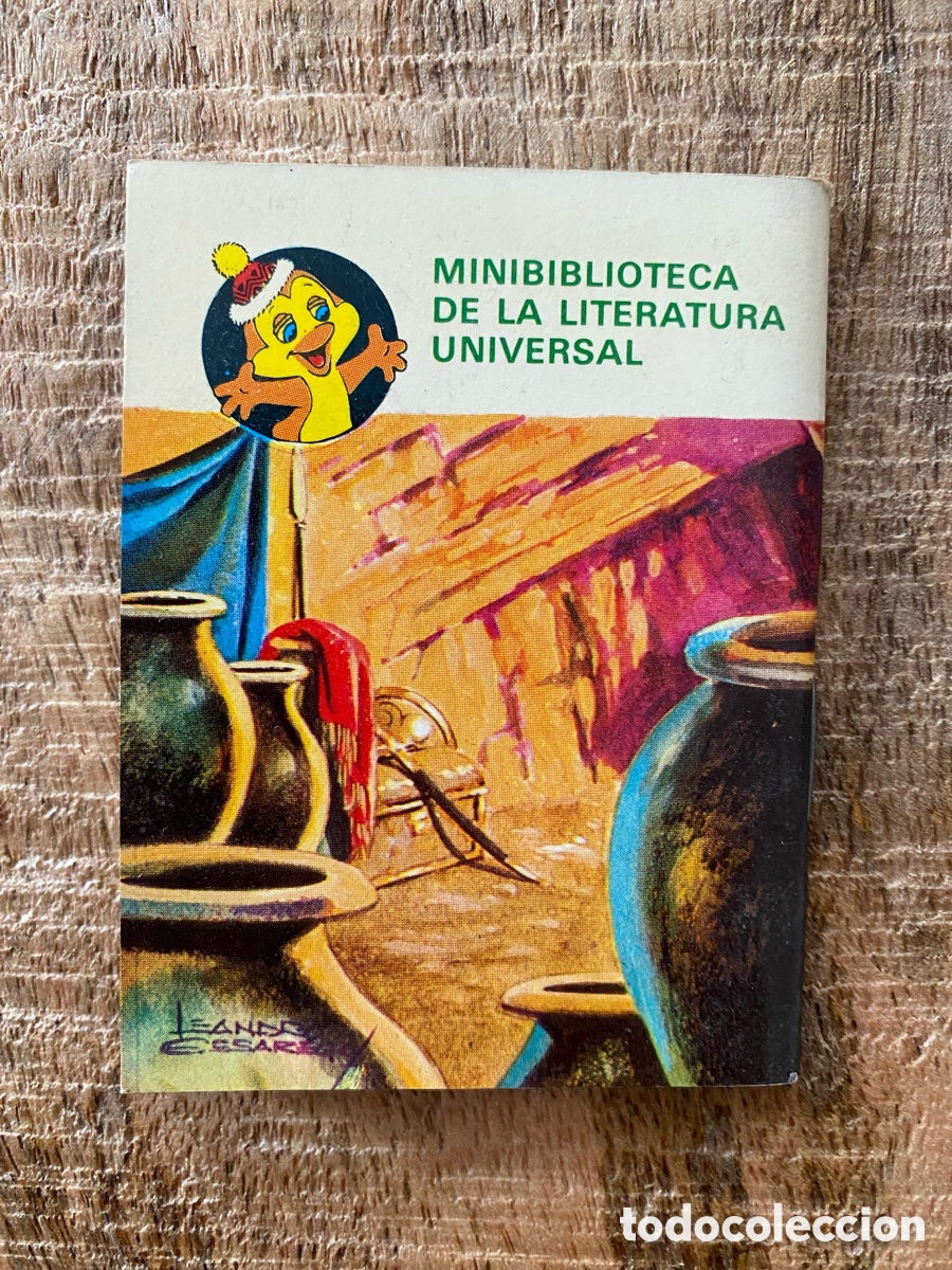 Libros de segunda mano: MINIBIBLIOTECA DE LA LITERATURA UNIVERSAL - ALI BABA Y LOS 40 LADRONES - Foto 2