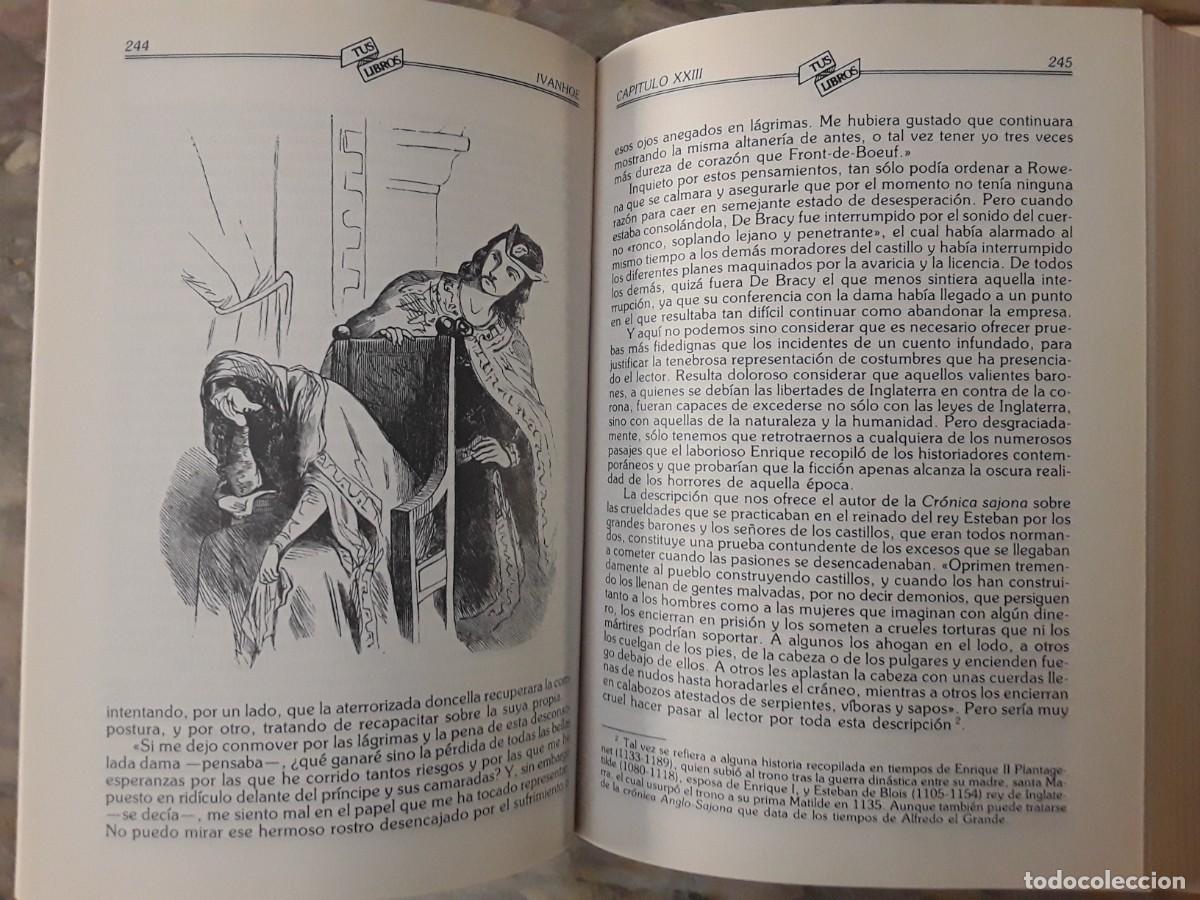 Libros de segunda mano: IVANHOE. WALTER SCOTT. TUS LIBROS. ANAYA. - Foto 6
