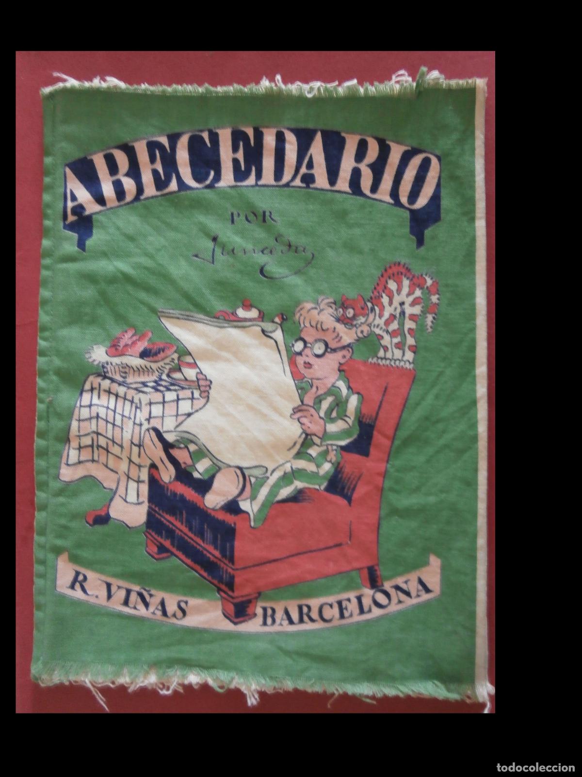Libros de segunda mano: Abecedario. Junceda. Libro en tela - Foto 1