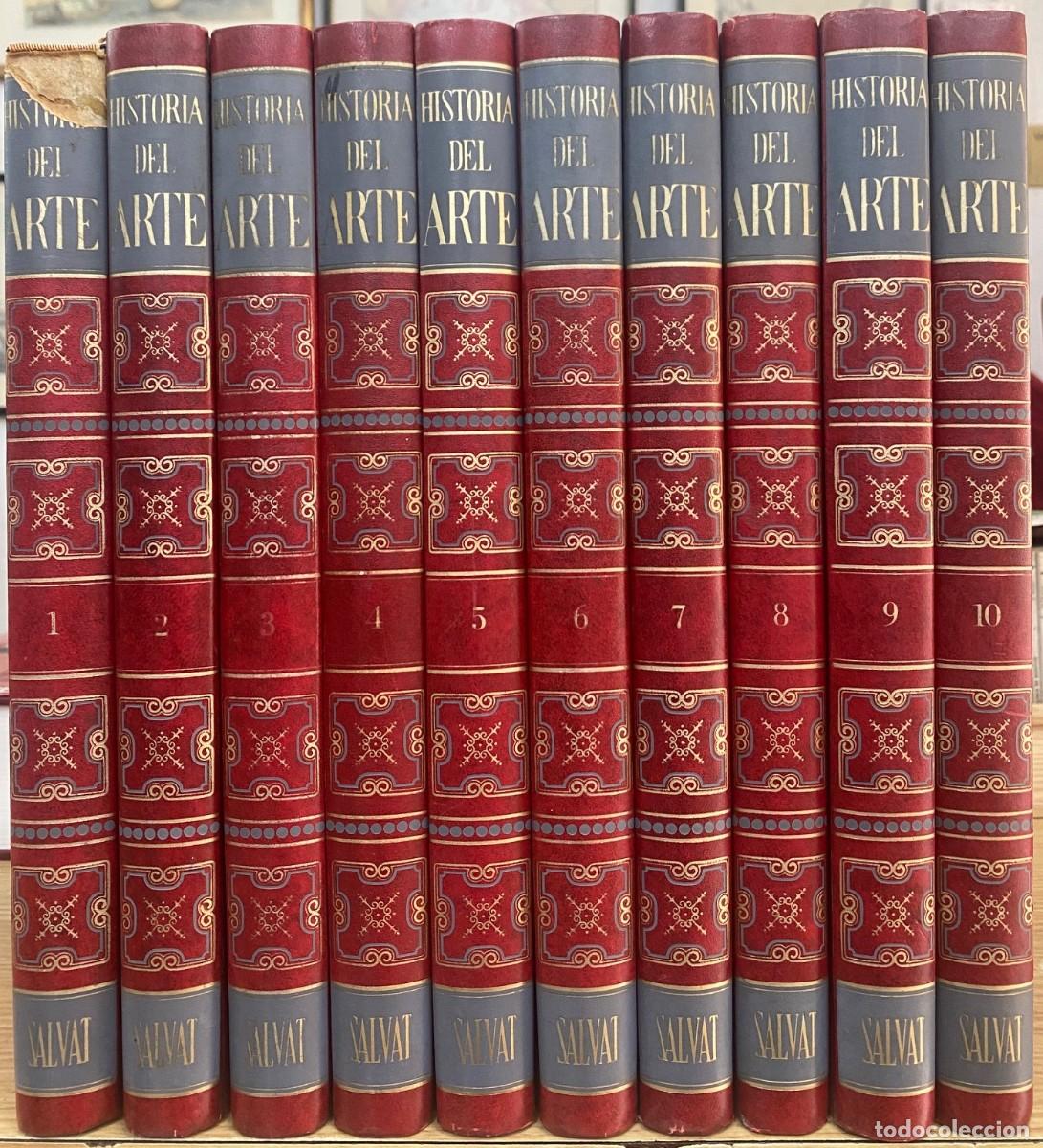Second hand books: HISTORIA DEL ARTE. SALVAT. 10 TOMOS. PIOJAN, J. A-ART-4845