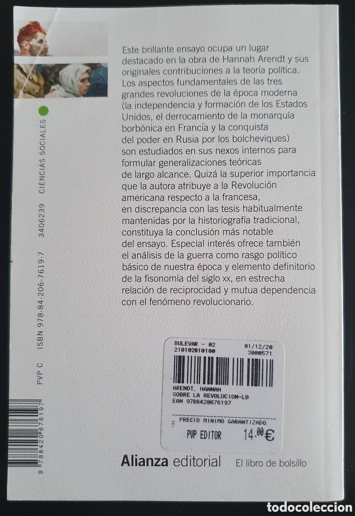 Libros de segunda mano: Sobre la revoluci&oacute;n hannah arendt - Foto 2
