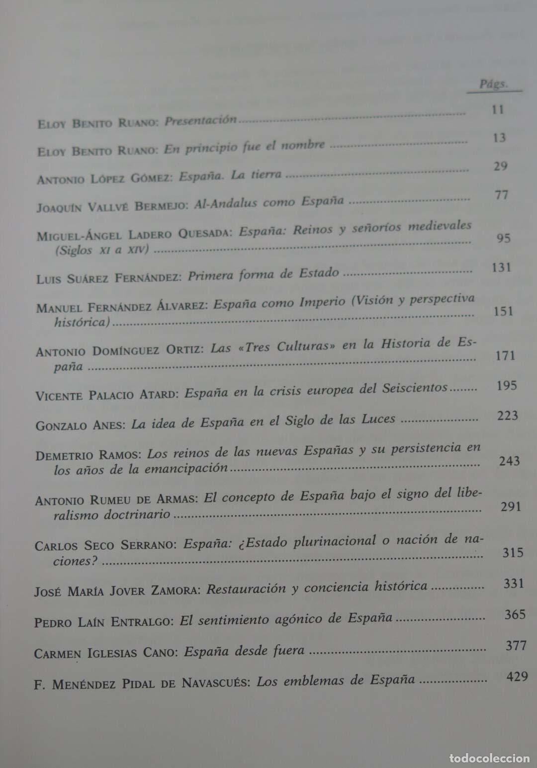 Libros de segunda mano: Espa&ntilde;a. Reflexiones ser de Espa&ntilde;a - Foto 2