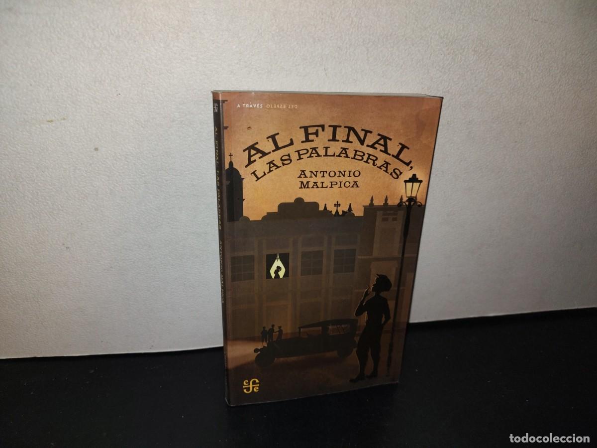 Libros de segunda mano: 144- AL FINAL, LAS PALABRAS - ANTONIO MALPICA - 2018 - Foto 1