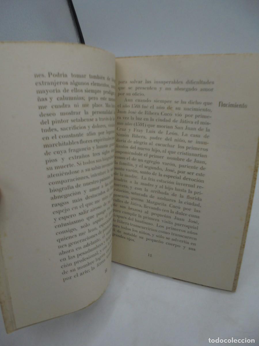 Libros de segunda mano: JUSEPE DE RIBERA. PEREZ CONTEL. EDICIONES NUESTRO INSTITUTO. 1952. PAGS: 46. - Foto 3