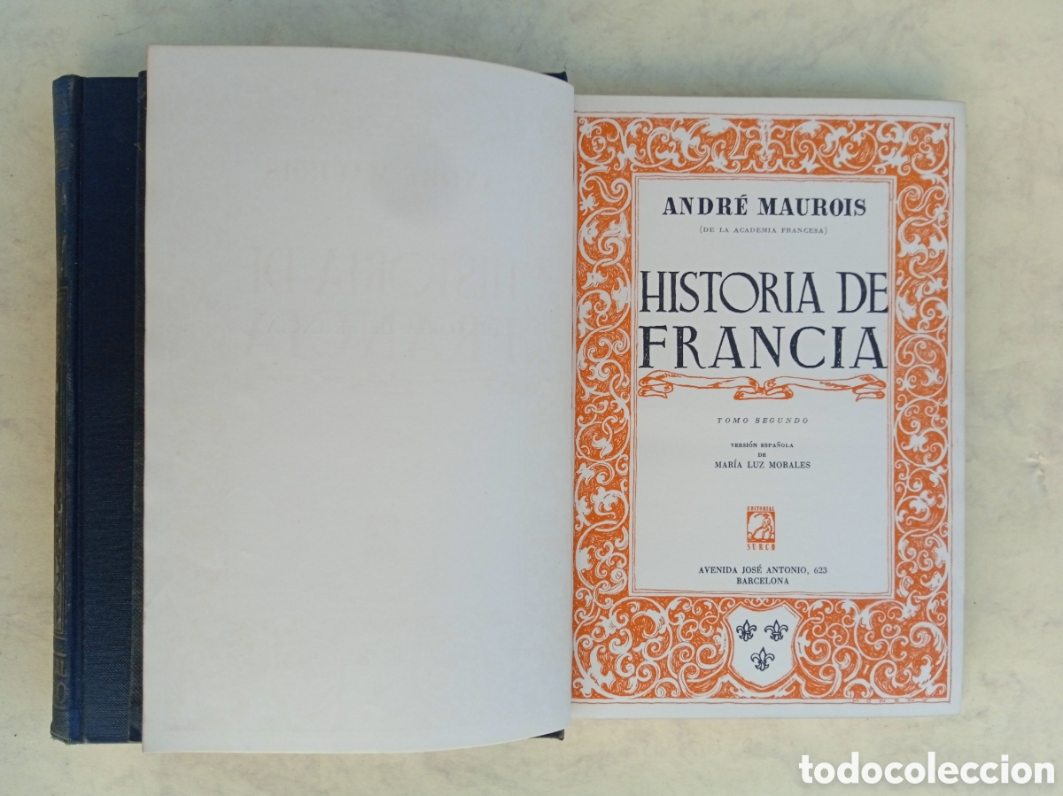 Libros de segunda mano: HISTORIA DE FRANCIA - DOS TOMOS - ED. SURCO - Foto 2
