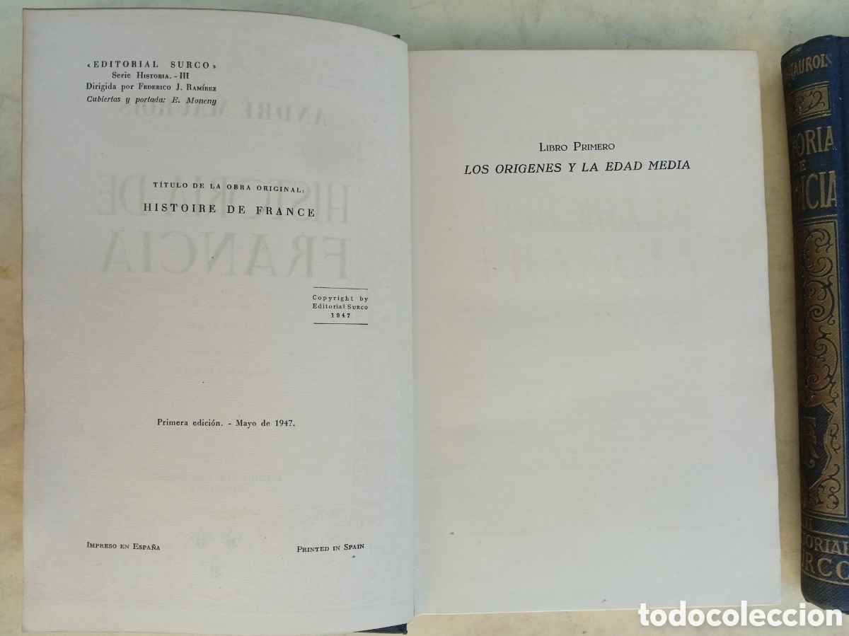 Libros de segunda mano: HISTORIA DE FRANCIA - DOS TOMOS - ED. SURCO - Foto 4