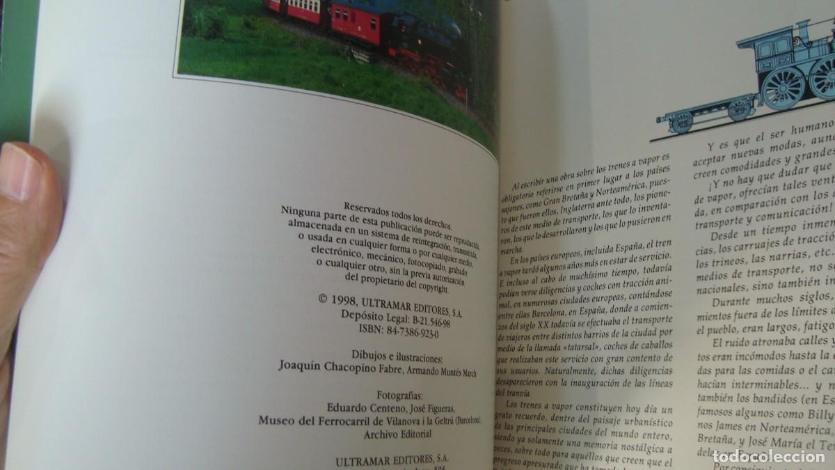 Libros de segunda mano: Trenes de vapor (Henry Brown) - Foto 3