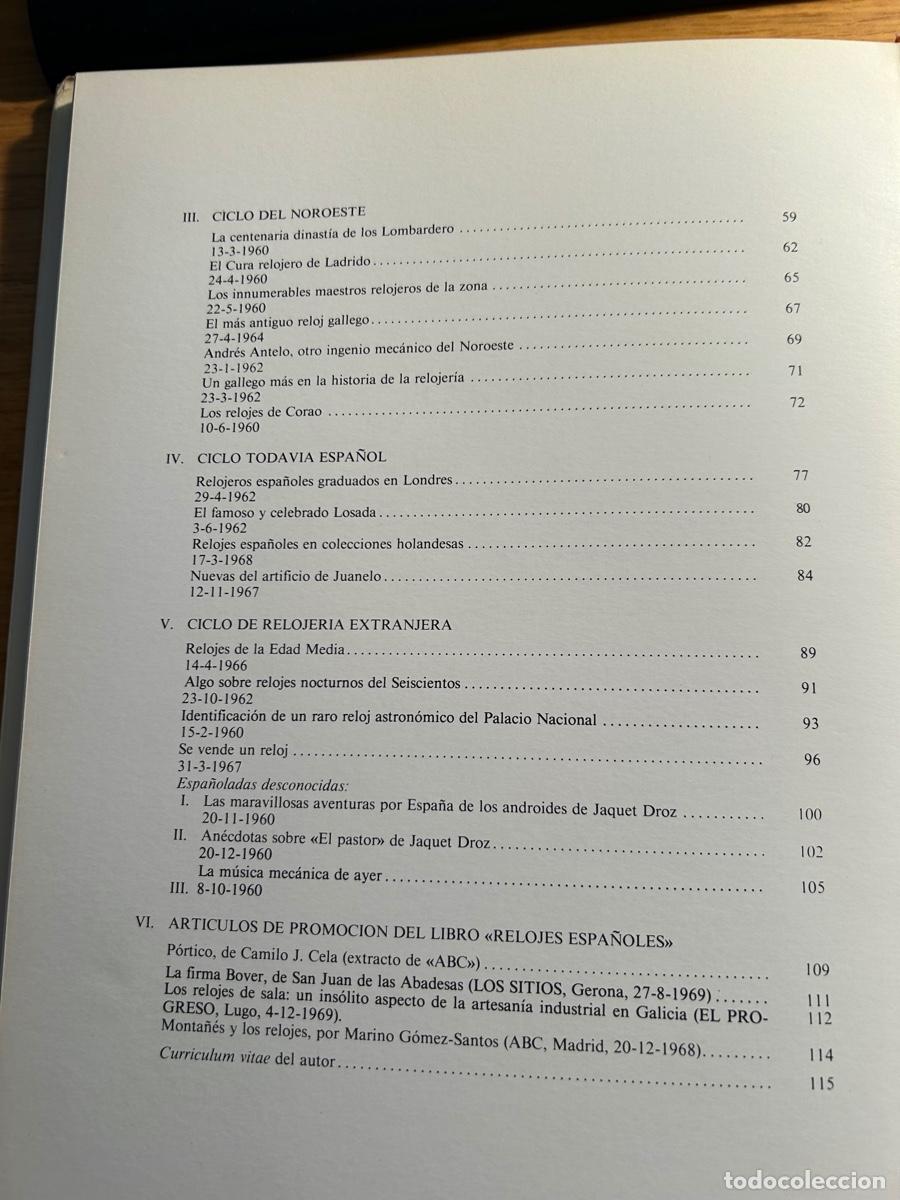 Libros de segunda mano: Relojes en ABC (1959-1969). Luis Monta&ntilde;es - Foto 4