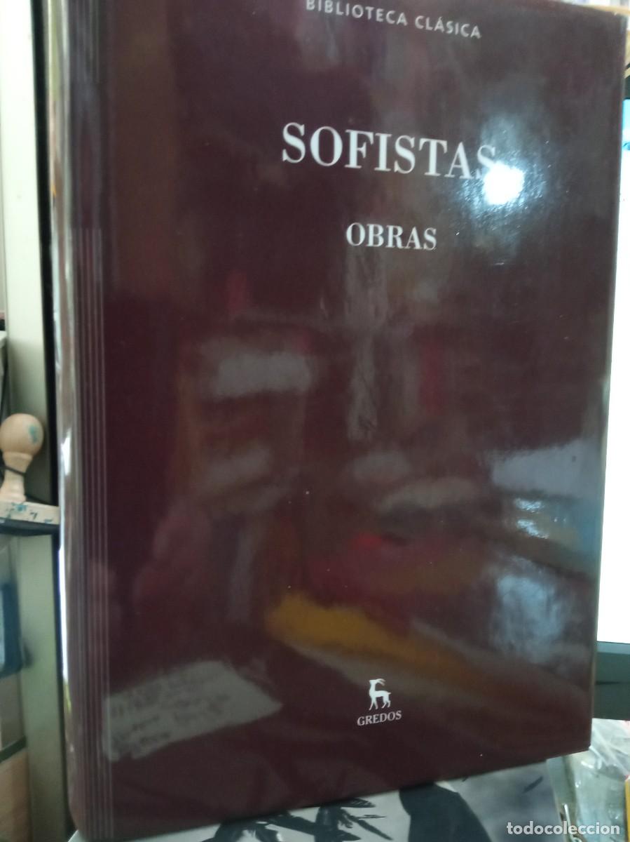 Libros de segunda mano: SOFISTAS OBRAS , BIBLIOTECA CLASICA ,GREDOS - Foto 1