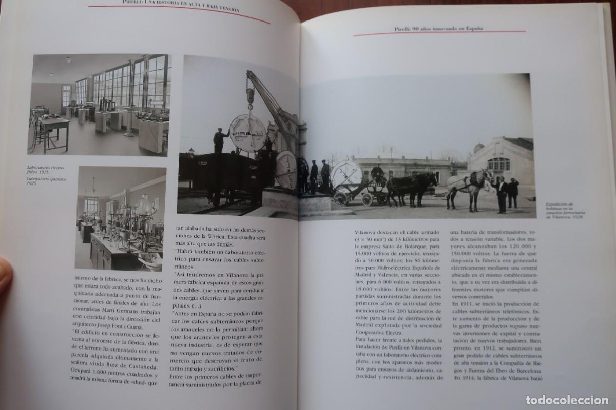 Libros de segunda mano: Libro PIRELLI: 90 A&Ntilde;OS INNOVANDO EN ESPA&Ntilde;A - Foto 7