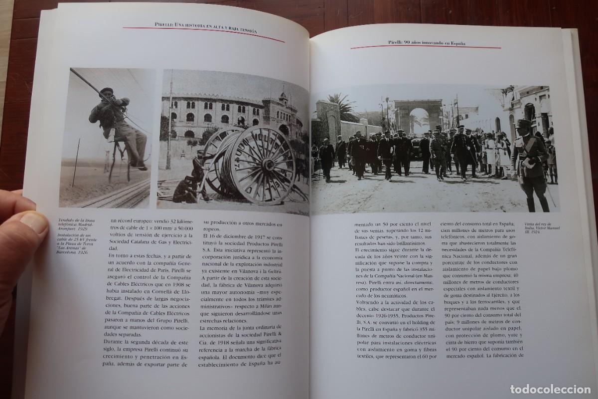 Libros de segunda mano: Libro PIRELLI: 90 A&Ntilde;OS INNOVANDO EN ESPA&Ntilde;A - Foto 8