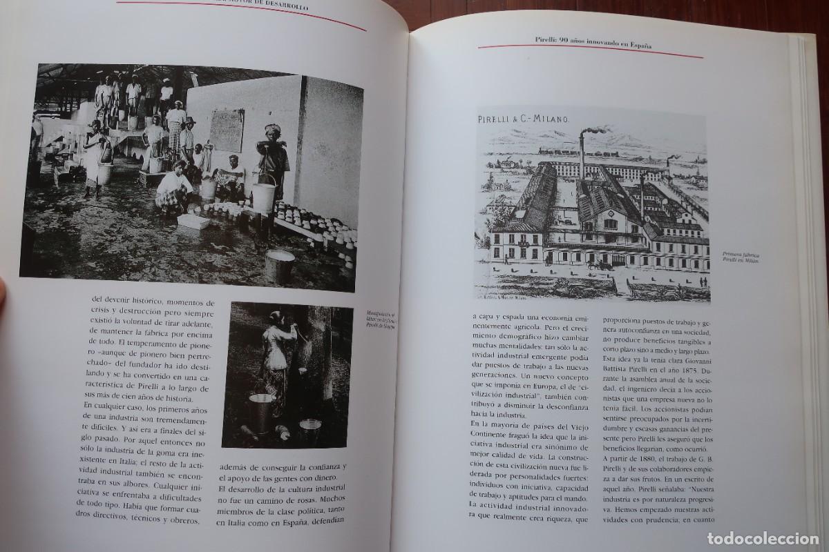 Libros de segunda mano: Libro PIRELLI: 90 A&Ntilde;OS INNOVANDO EN ESPA&Ntilde;A - Foto 9