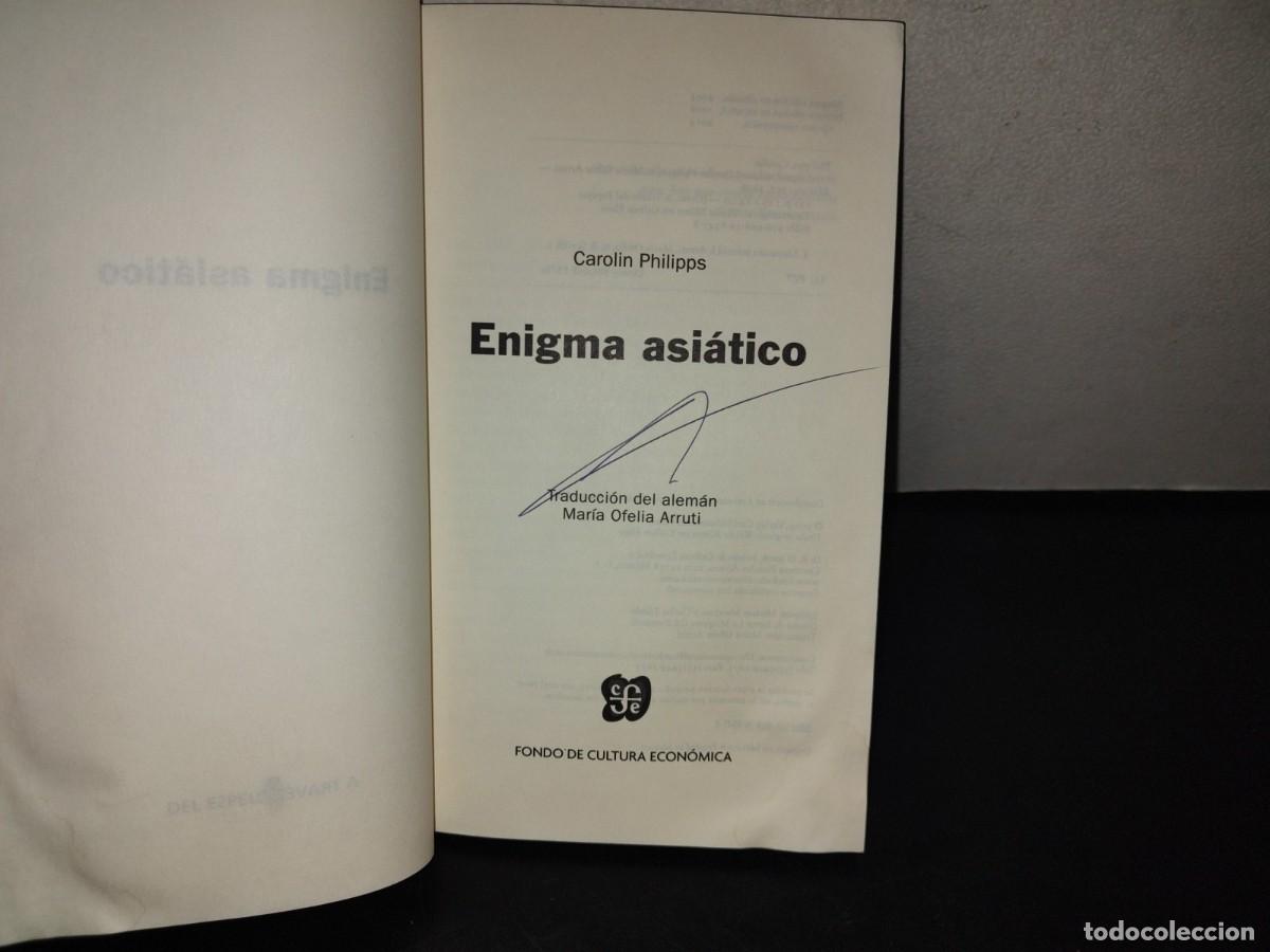 Libros de segunda mano: 144- ENIGMA ASI&Aacute;TICO - CAROLIN PHILIPPS - 2014 - Foto 6