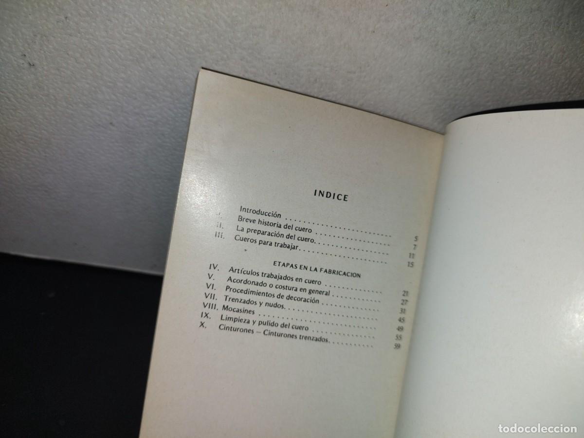 Libros de segunda mano: 144- EL ARTE DE TRABAJAR EL CUERO - J. R. MILLER - Foto 6