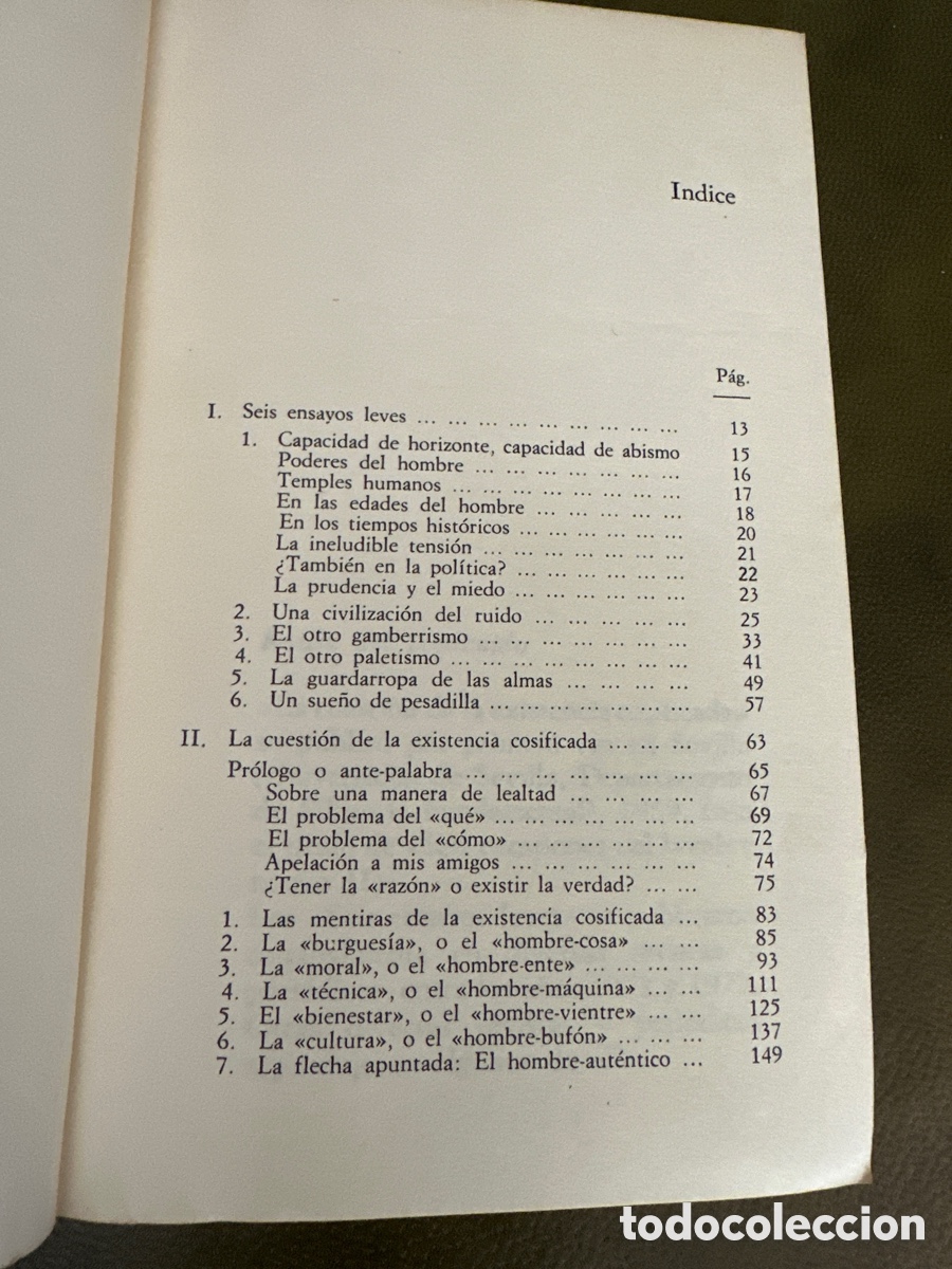 Libros de segunda mano: LA EXISTENCIA COSIFICADA - JESUS ARELLANO - Foto 4