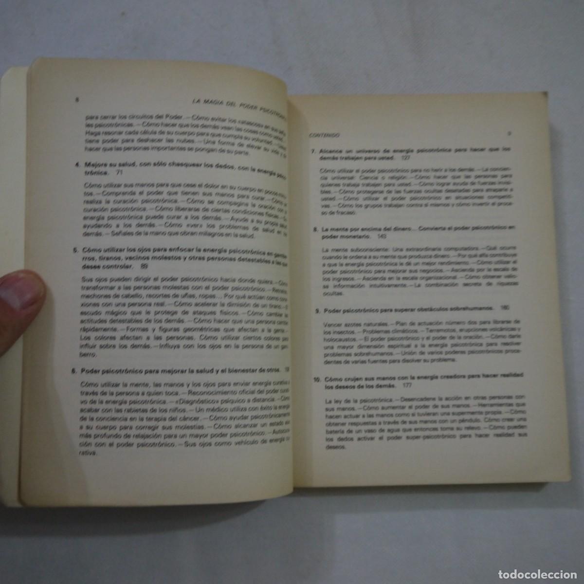 Libros de segunda mano: LA MAGIA DEL PODER PSICOTRONICO - ROBERT B. STONE - EDAF - 1991 - LEER DESCRIPCION - Foto 6