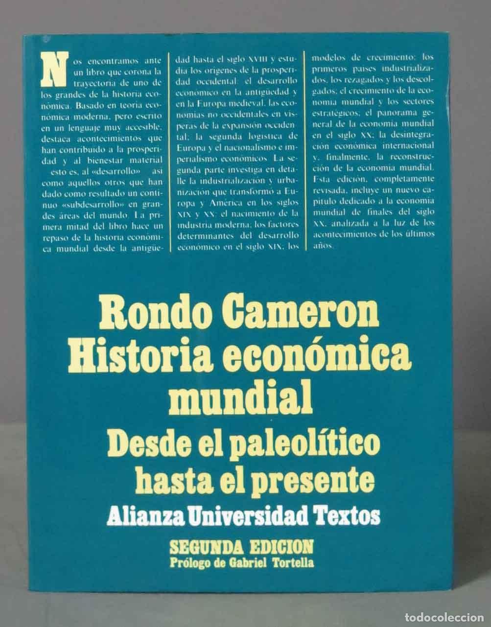 Libros de segunda mano: Historia economica mundial - desde el paleolitico hasta el presente