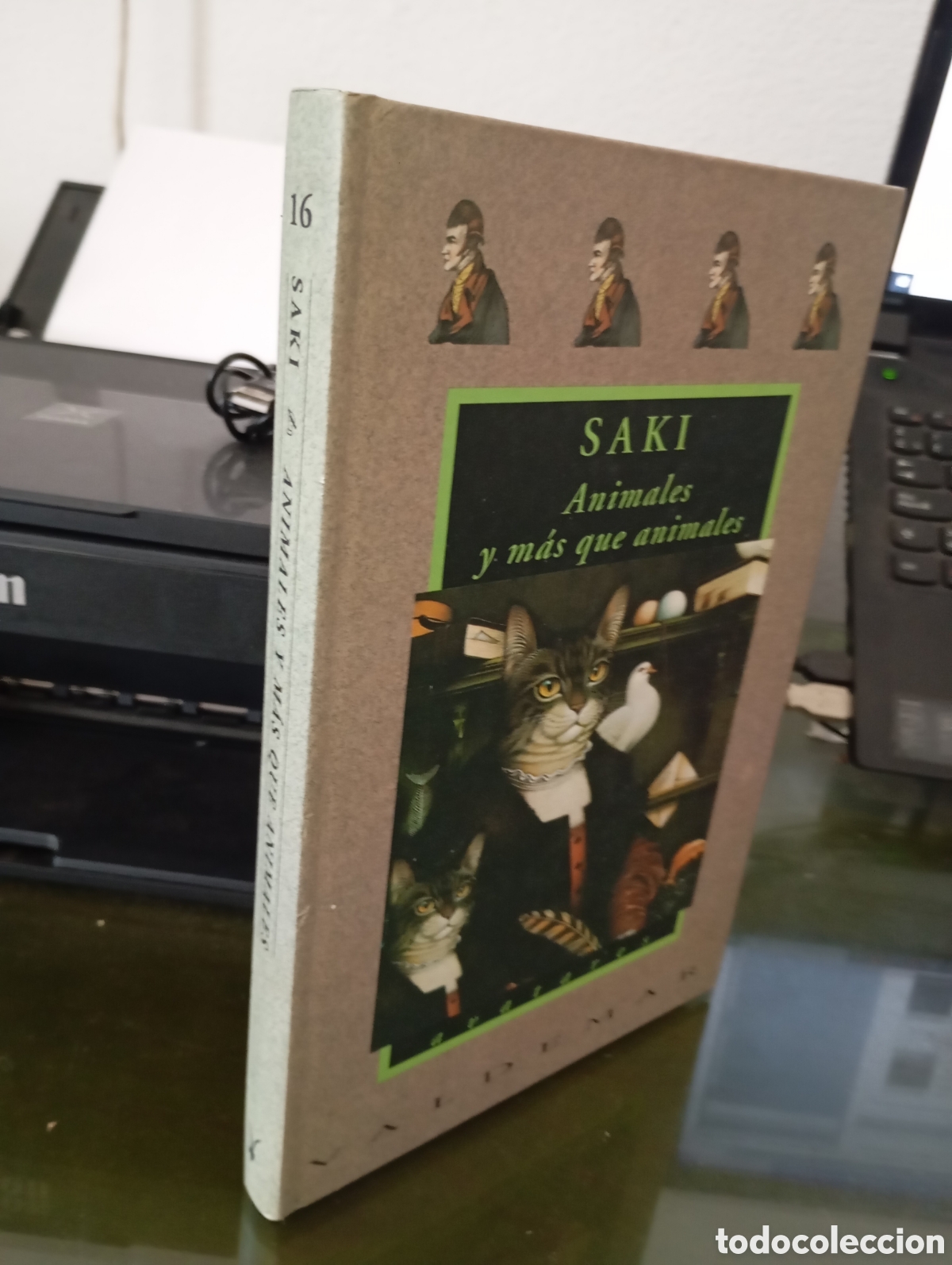 Libros de segunda mano: ANIMALES Y M&Aacute;S QUE ANIMALES - SAKI - VALDEMAR - Foto 2