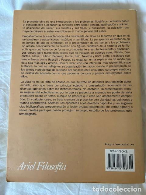 Libros de segunda mano: Saber, opini&oacute;n y ciencia -Daniel Quesada- - Foto 2
