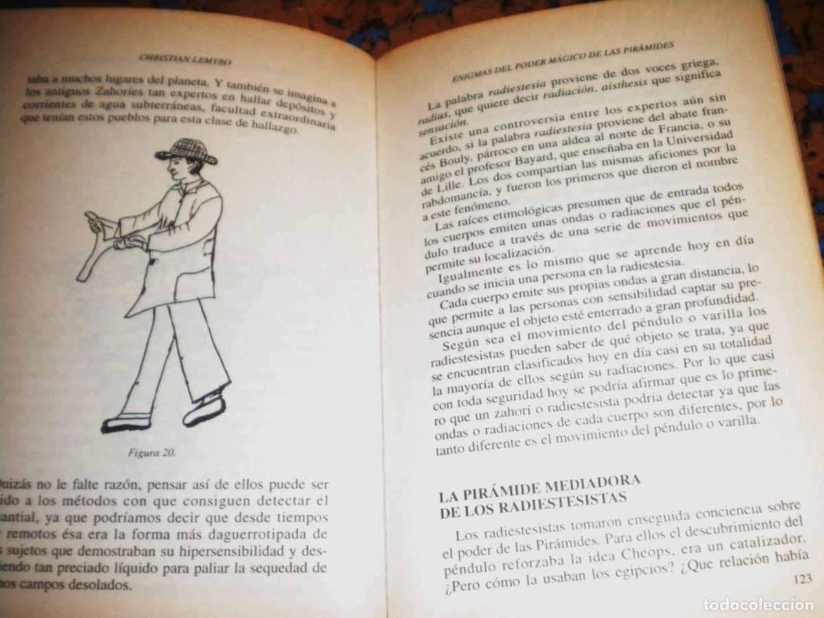 Libros de segunda mano: Libro. EL PODER M&Aacute;GICO DE LAS PIR&Aacute;MIDES. Autor. CHRISTIAN LEMYRO. Egipto. Poderes M&aacute;gicos. Enigmas. - Foto 3