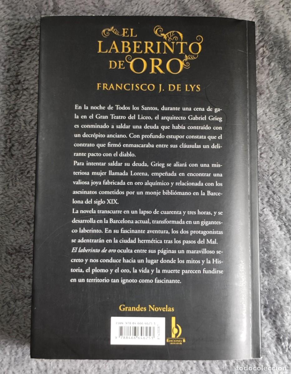 Libros de segunda mano: EL LABERINTO DE ORO con mapa - Foto 3