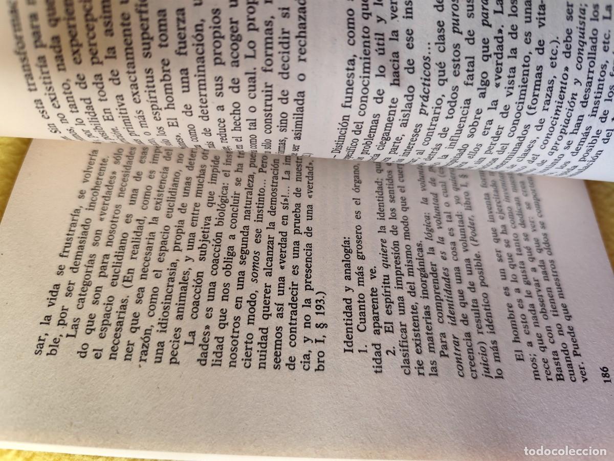Libros de segunda mano: EN TORNO A LA VOLUNTAD DE PODER / FRIEDRICH NIETZSCHE / EVA 257-260 / PLANETA DE AGOSTINI - Foto 11
