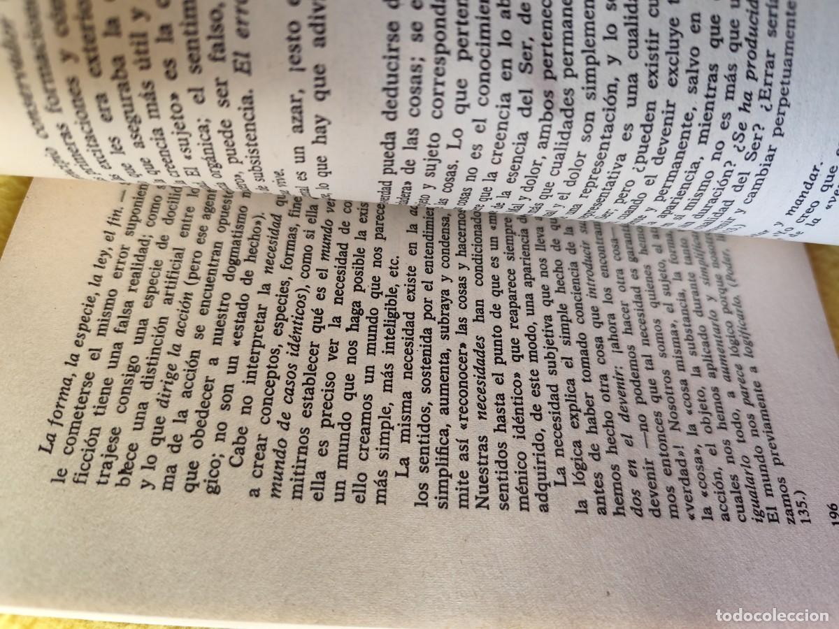 Libros de segunda mano: EN TORNO A LA VOLUNTAD DE PODER / FRIEDRICH NIETZSCHE / EVA 257-260 / PLANETA DE AGOSTINI - Foto 12