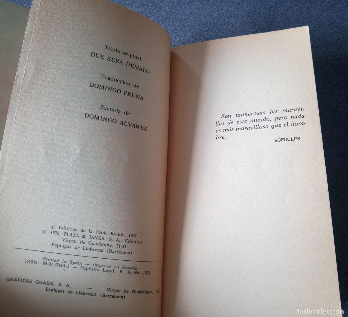 Libros de segunda mano: &iquest;Que Ocurrira Ma&ntilde;ana? de Hades - Foto 4
