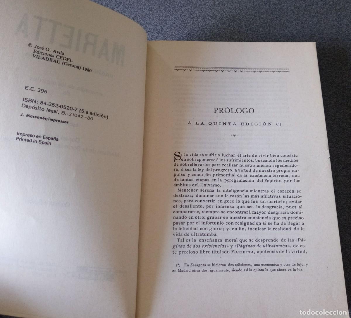 Libros de segunda mano: Marietta P&aacute;ginas De Ultratumba Daniel Su&aacute;rez - Foto 5