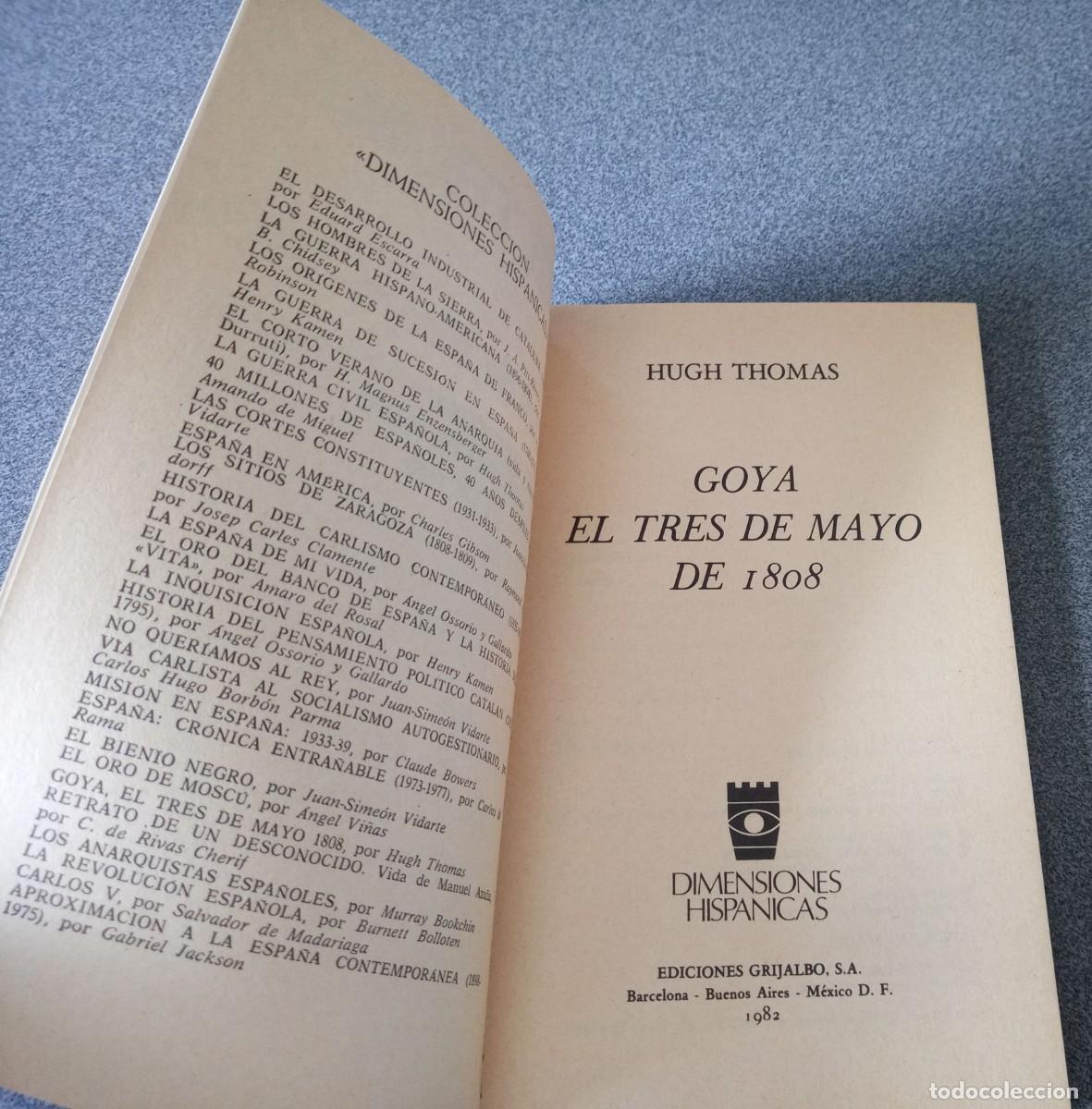 Libros de segunda mano: Goya El Tres De Mayo 1808 Hugh Thomas - Foto 3