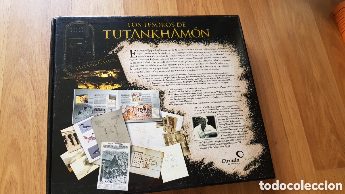 Libros de segunda mano: Los tesoros de Tutankam&oacute;n. Jaromir malek - Foto 2