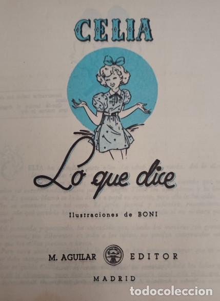 Libros de segunda mano: ELENA FORTUN, CELIA LO QUE DICE, ALTAYA 2008, LIBRO - Foto 2